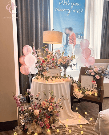 Anniversary Party Setup