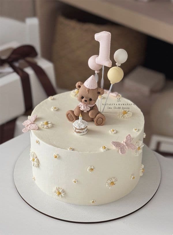 Beary Sweet Birthday Invitation